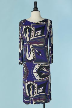 Printed dress in rayon jersey EMILIO PUCCI