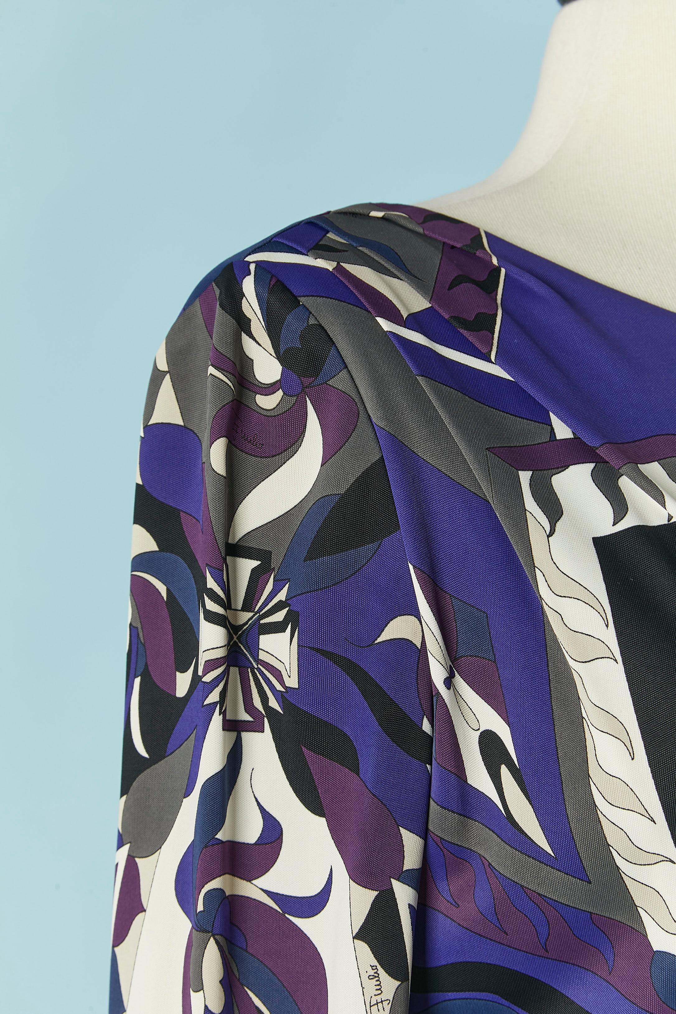 Bedrucktes Kleid aus Viskose-Jersey EMILIO PUCCI Damen im Angebot