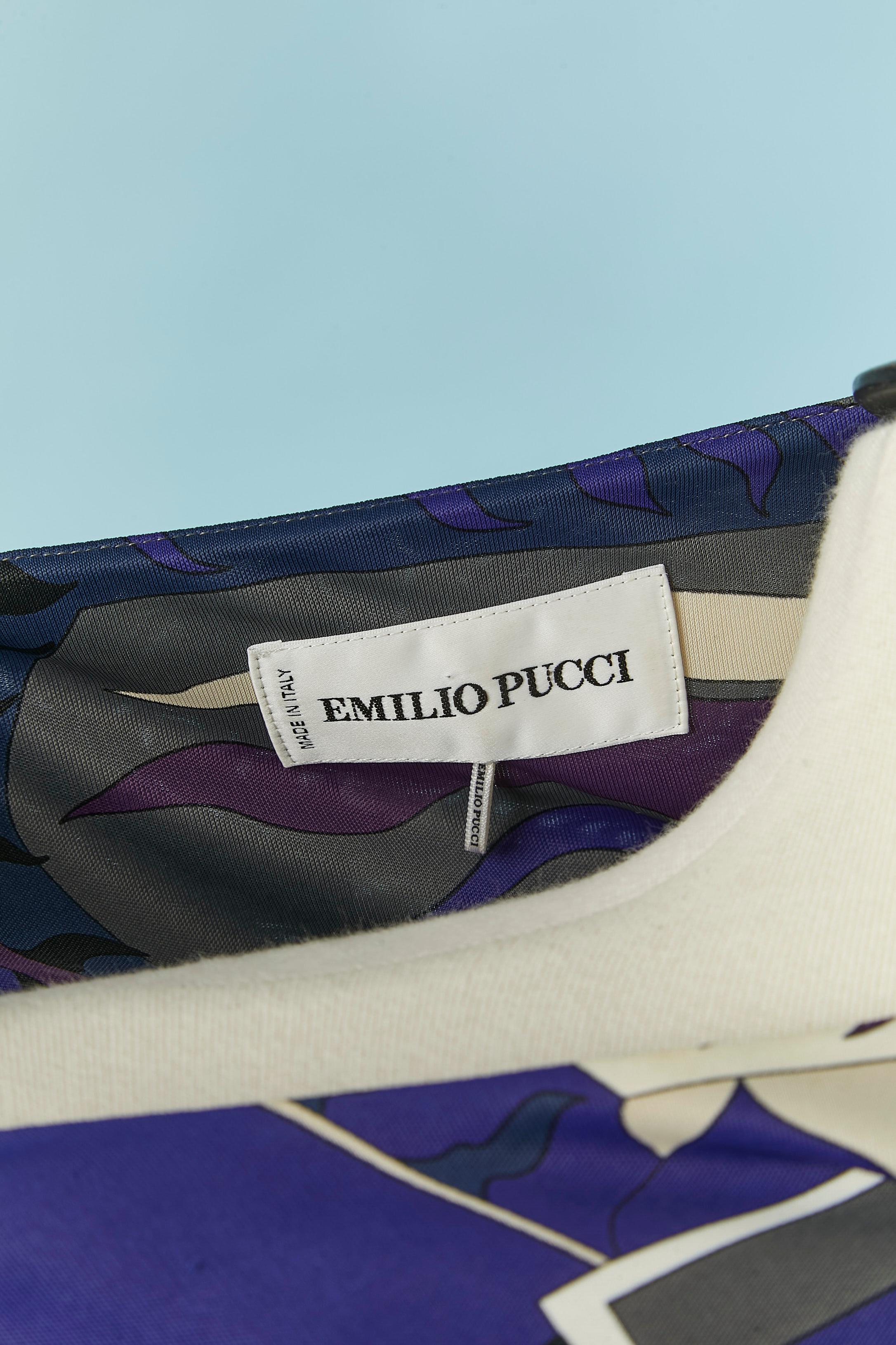 Bedrucktes Kleid aus Viskose-Jersey EMILIO PUCCI im Angebot 3