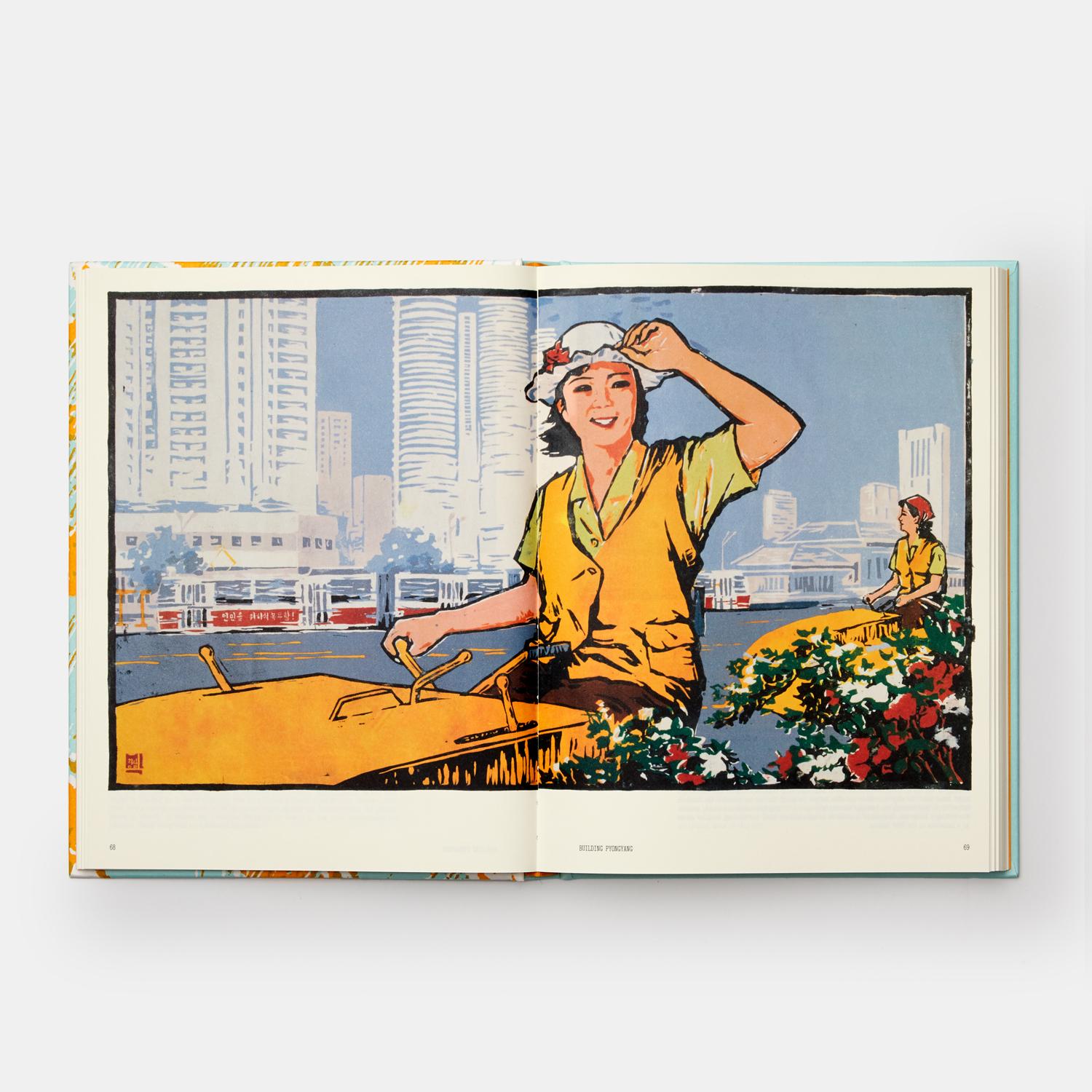 Imprimé en Corée du Nord L'art de la vie de tous les jours au DPRK Neuf - En vente à New York City, NY