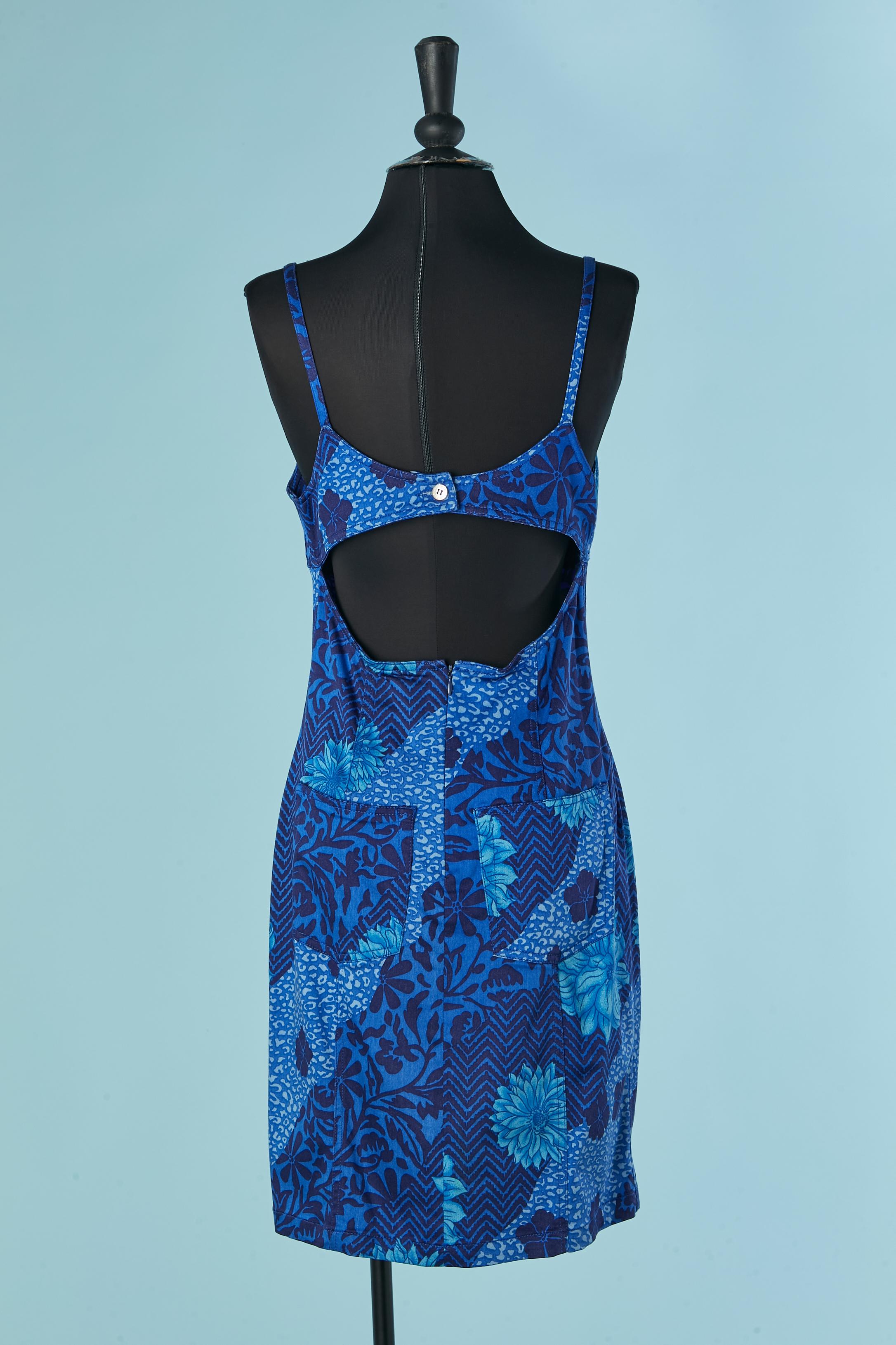 Veste imprimée et robe dos nu KENZO JEANS en vente 8