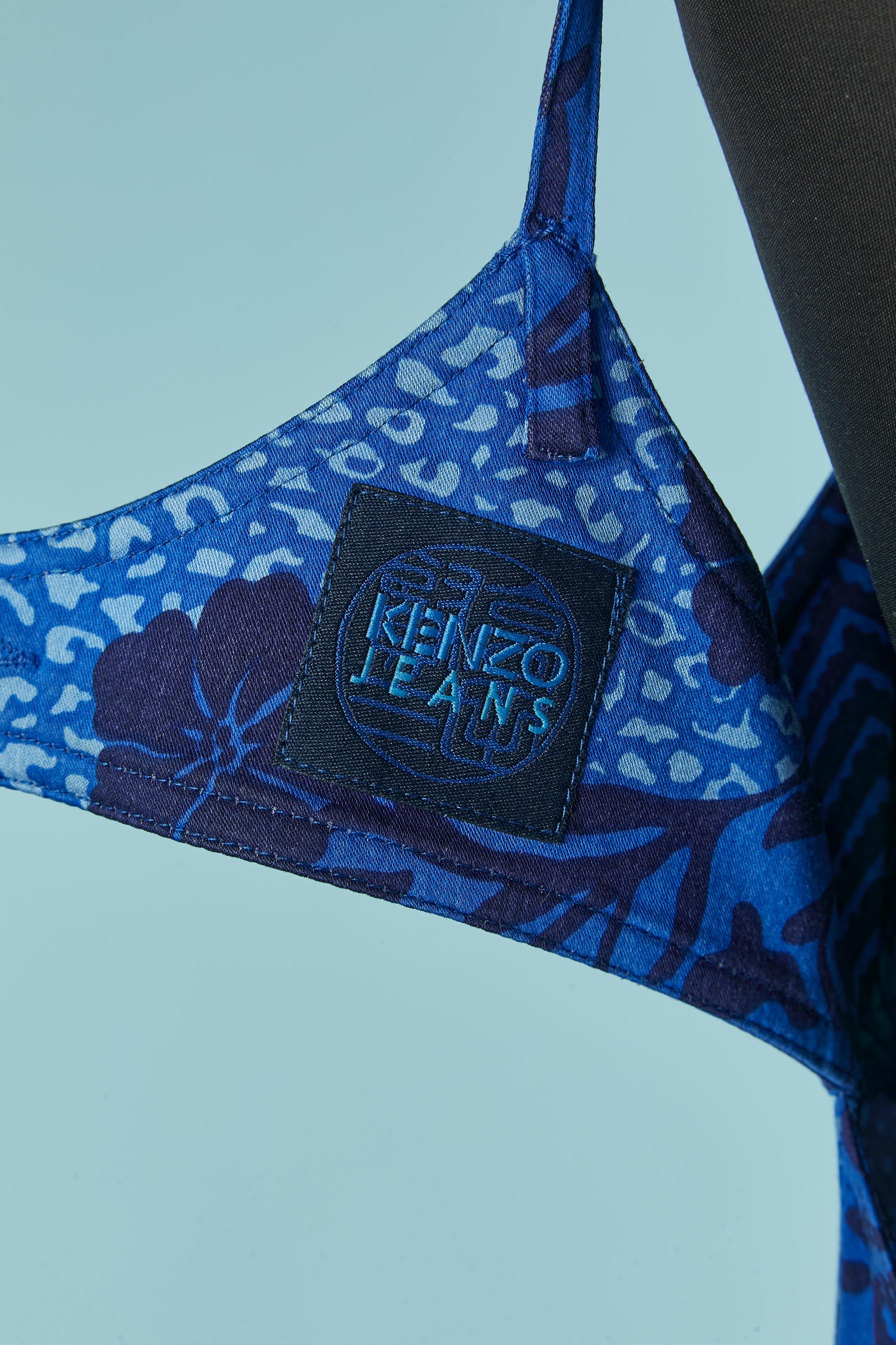 Veste imprimée et robe dos nu KENZO JEANS en vente 10