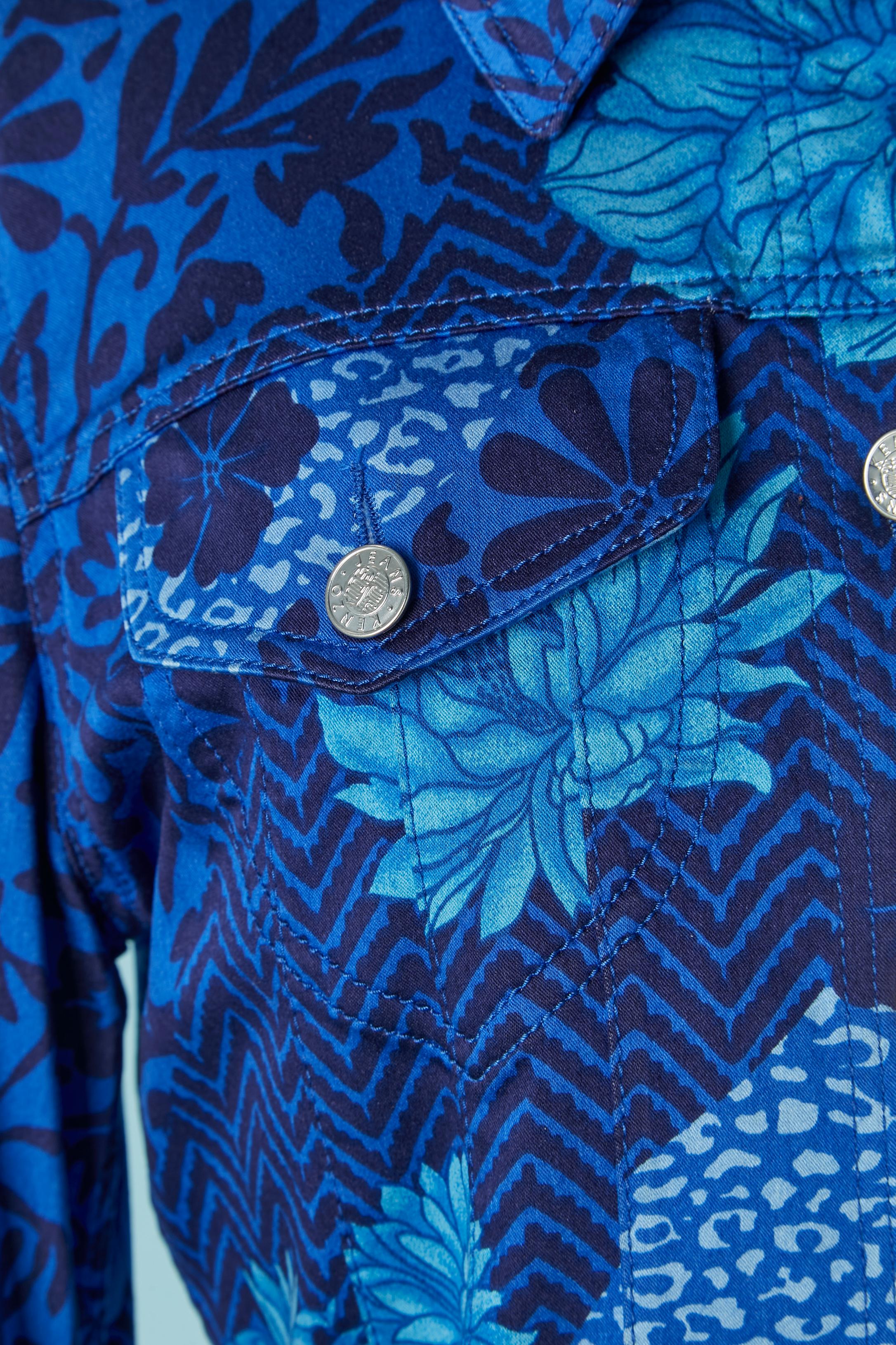 Veste imprimée et robe dos nu KENZO JEANS Excellent état - En vente à Saint-Ouen-Sur-Seine, FR