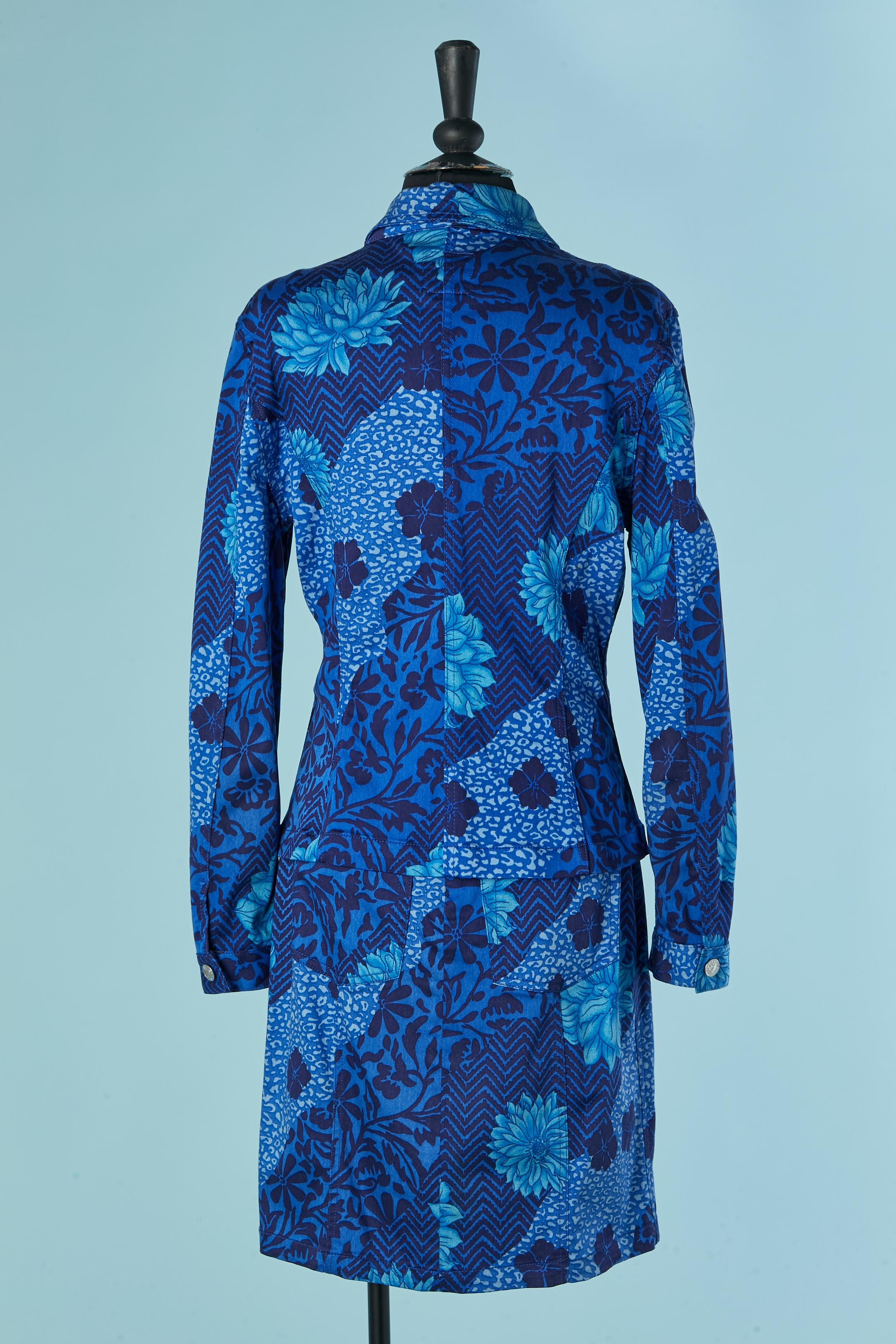 Veste imprimée et robe dos nu KENZO JEANS en vente 1