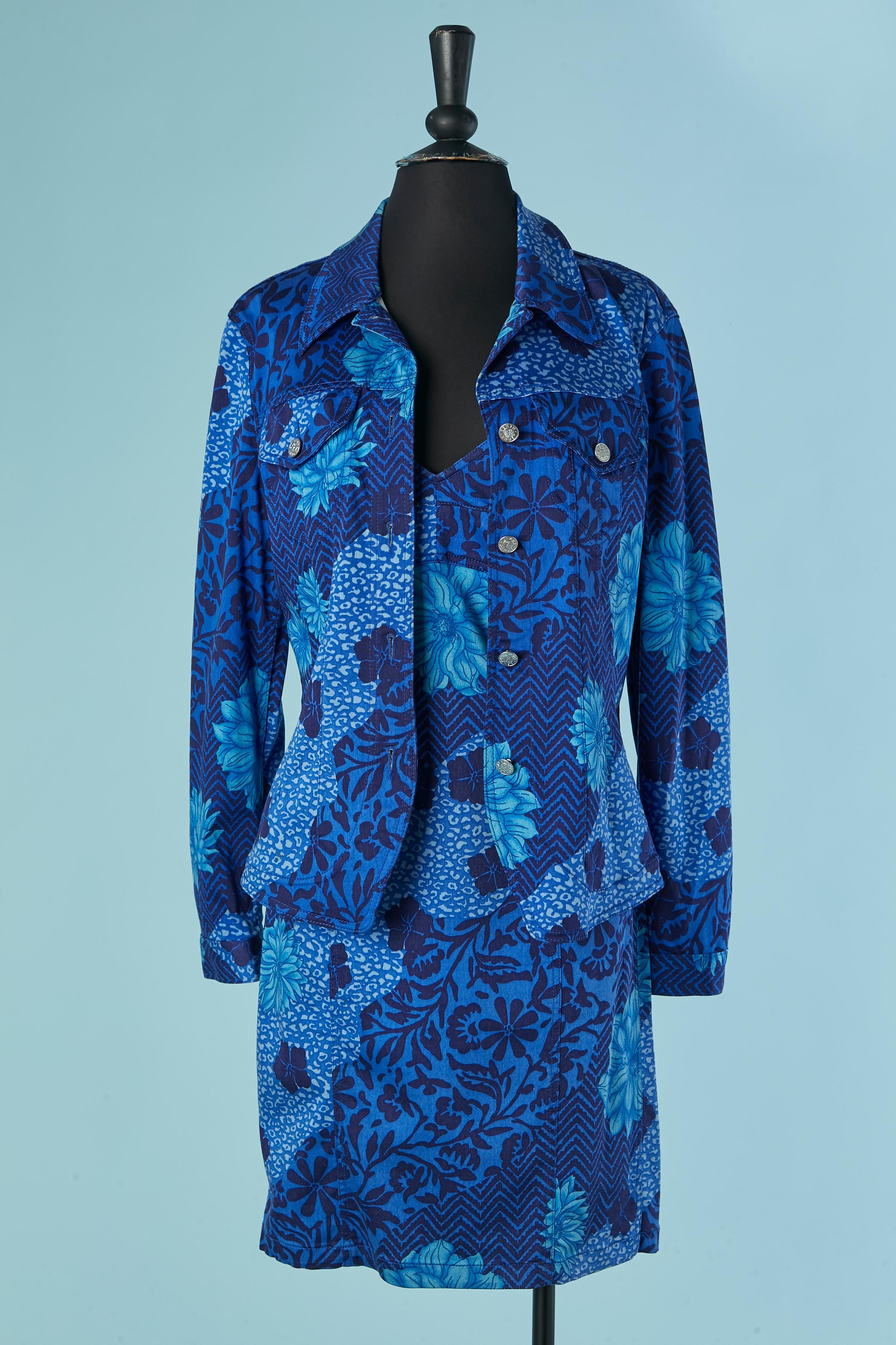 Veste imprimée et robe dos nu KENZO JEANS en vente 2