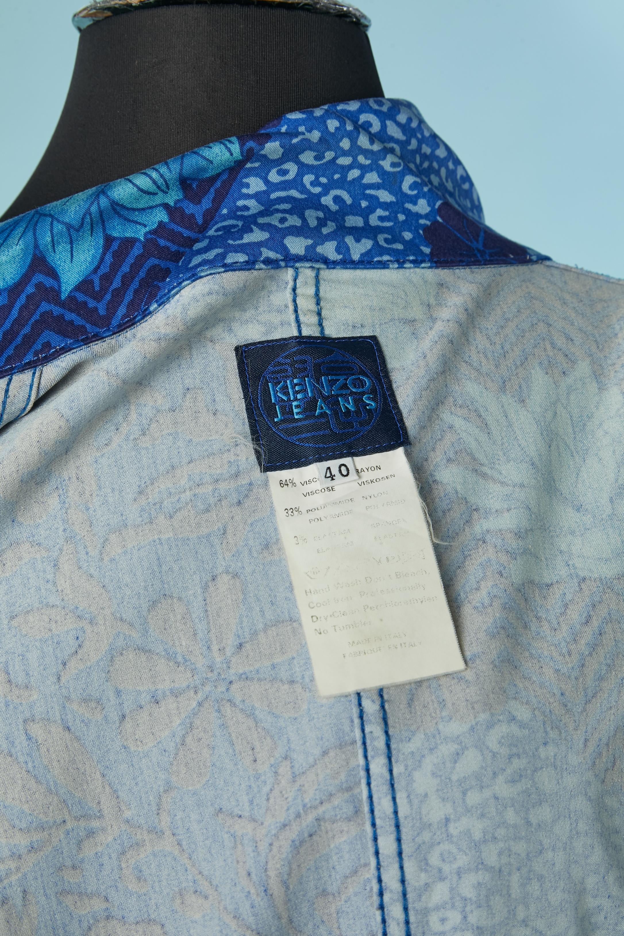 Veste imprimée et robe dos nu KENZO JEANS en vente 3