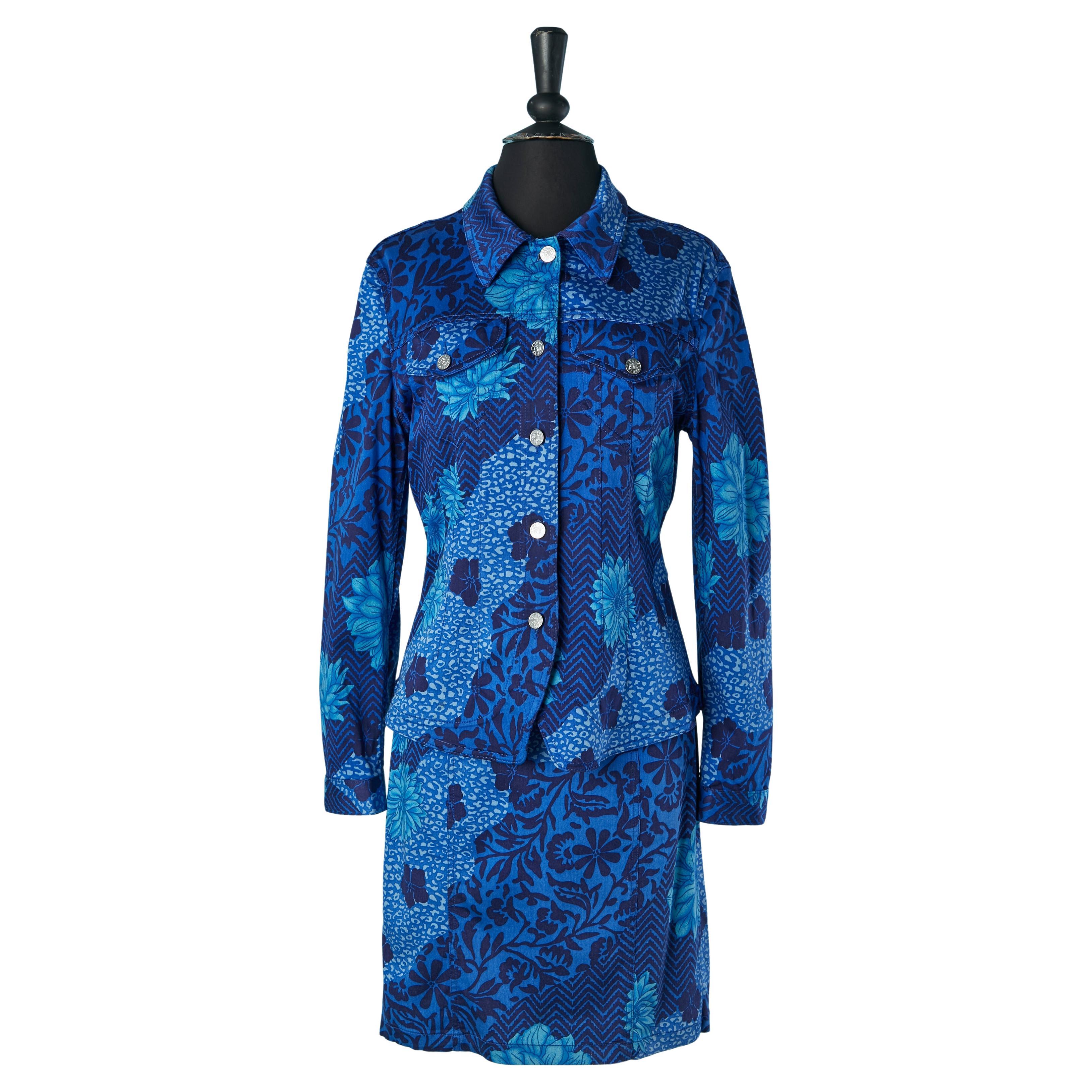 Giacca stampata e abito senza schienale Kenzo JEANS