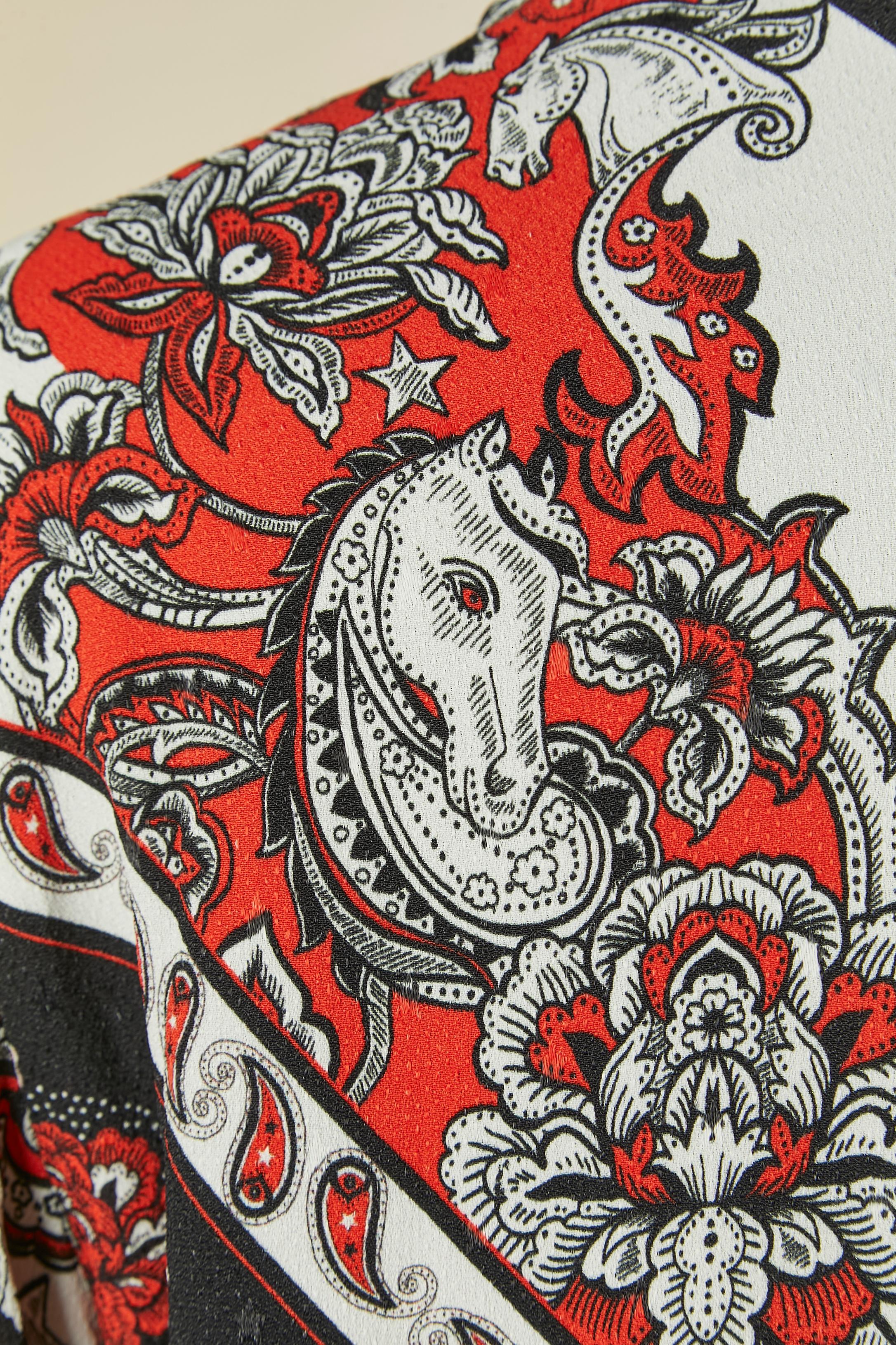 Veste imprimée JUST CAVALLI Nouveau avec étiquette en vente 2