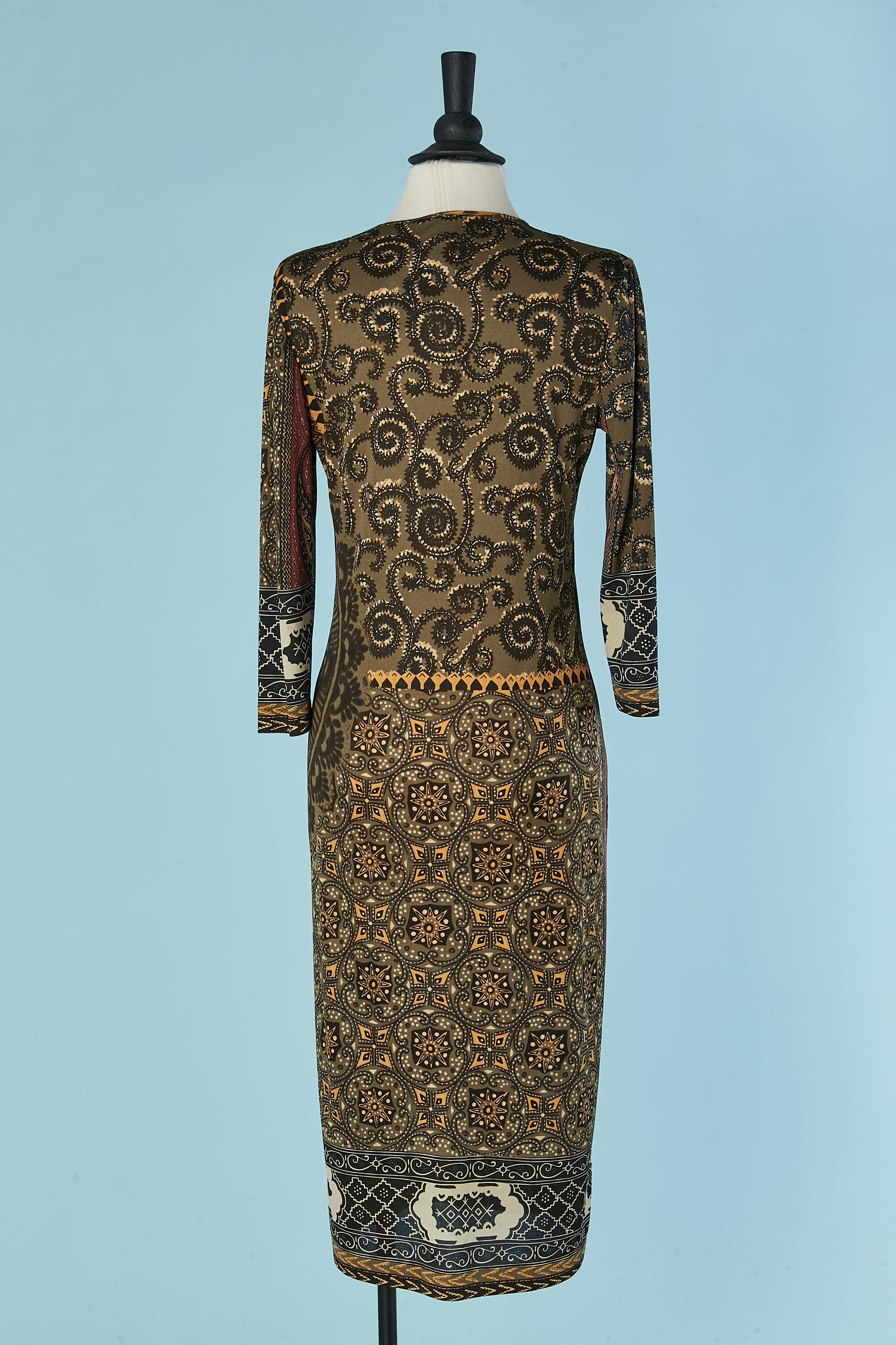 Robe en jersey imprimé ETRO Nouveau avec étiquette en vente 1