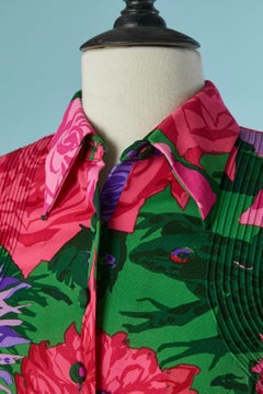 Printed jersey dress KEN SCOTT