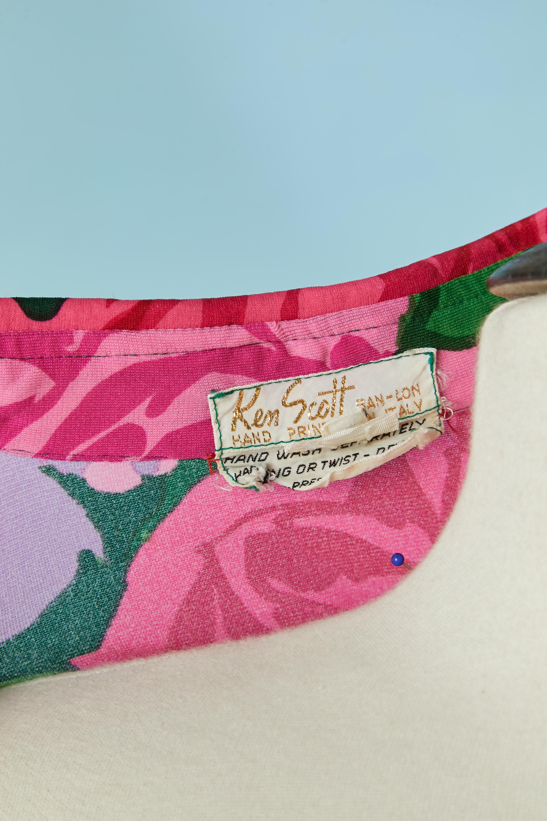 Robe en jersey imprimé KEN SCOTT en vente 2