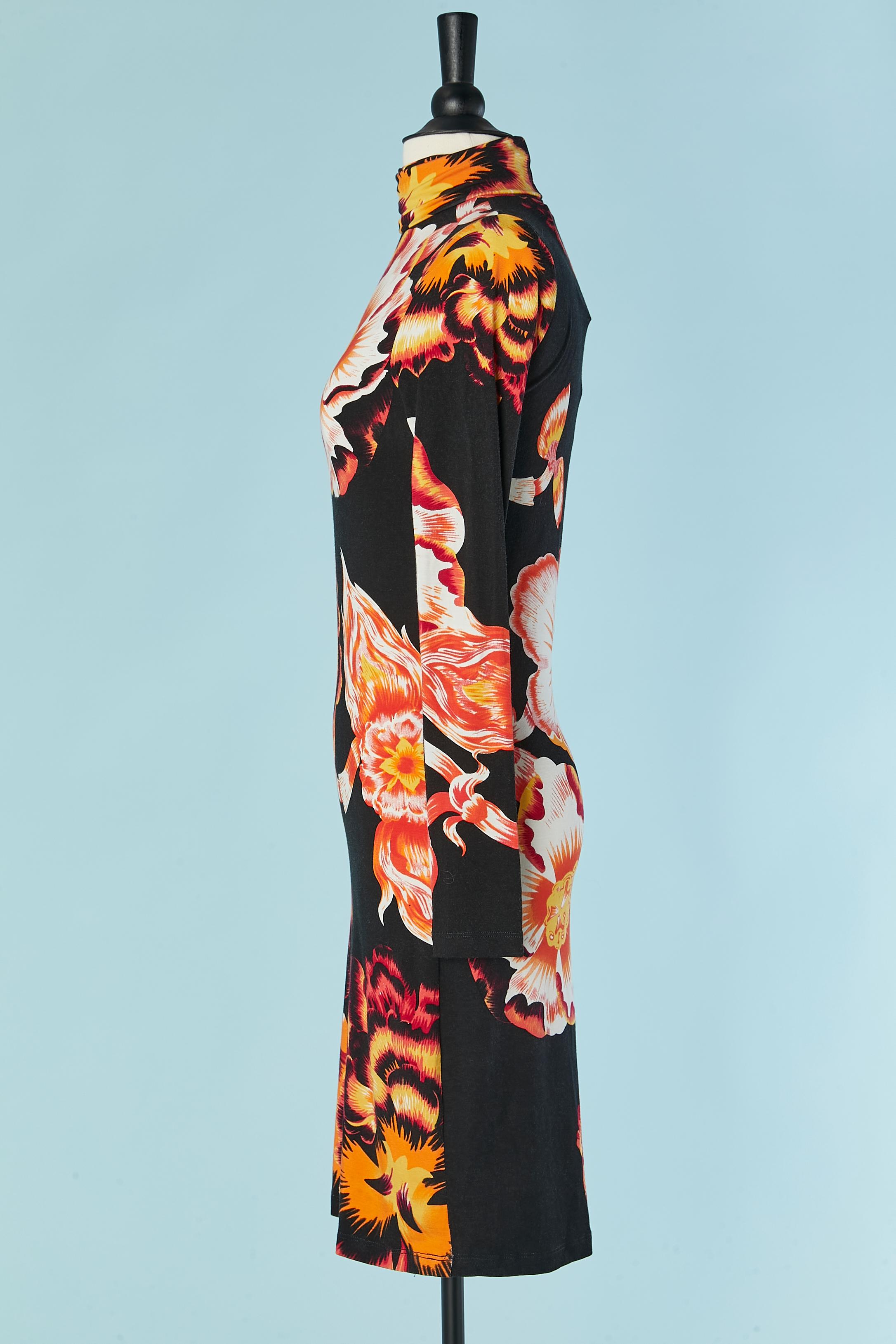 Vestido de punto elástico estampado Roberto Cavalli Nuevo con etiqueta en Nuevo estado para la venta en Saint-Ouen-Sur-Seine, FR