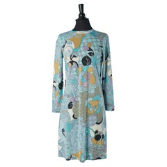 Robe en maille imprimée JEANNE LANVIN