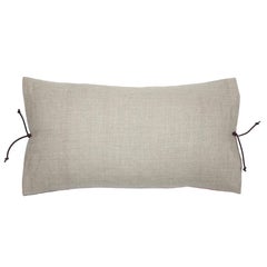 Printed Linen Pillow Cloudy Amber