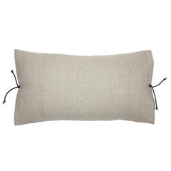 Printed Linen Pillow Transparencies Rouge 12x22