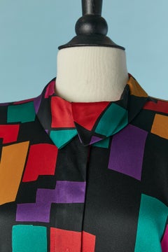 Printed multicolor silk shirt ESCADA by Margaretha Ley