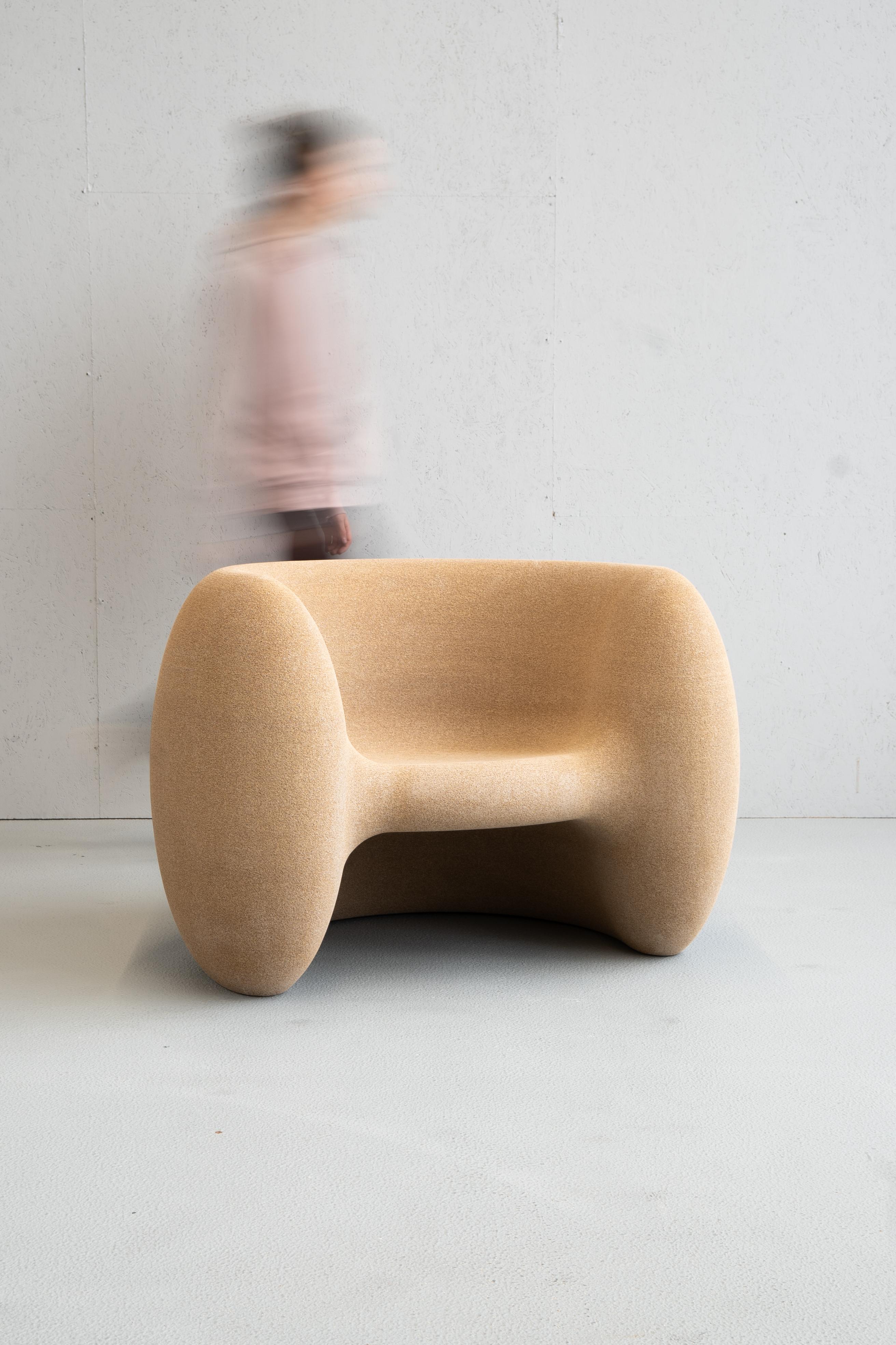 Autre Chaise en bois Econit Printed Nature par Harry Thaler en vente
