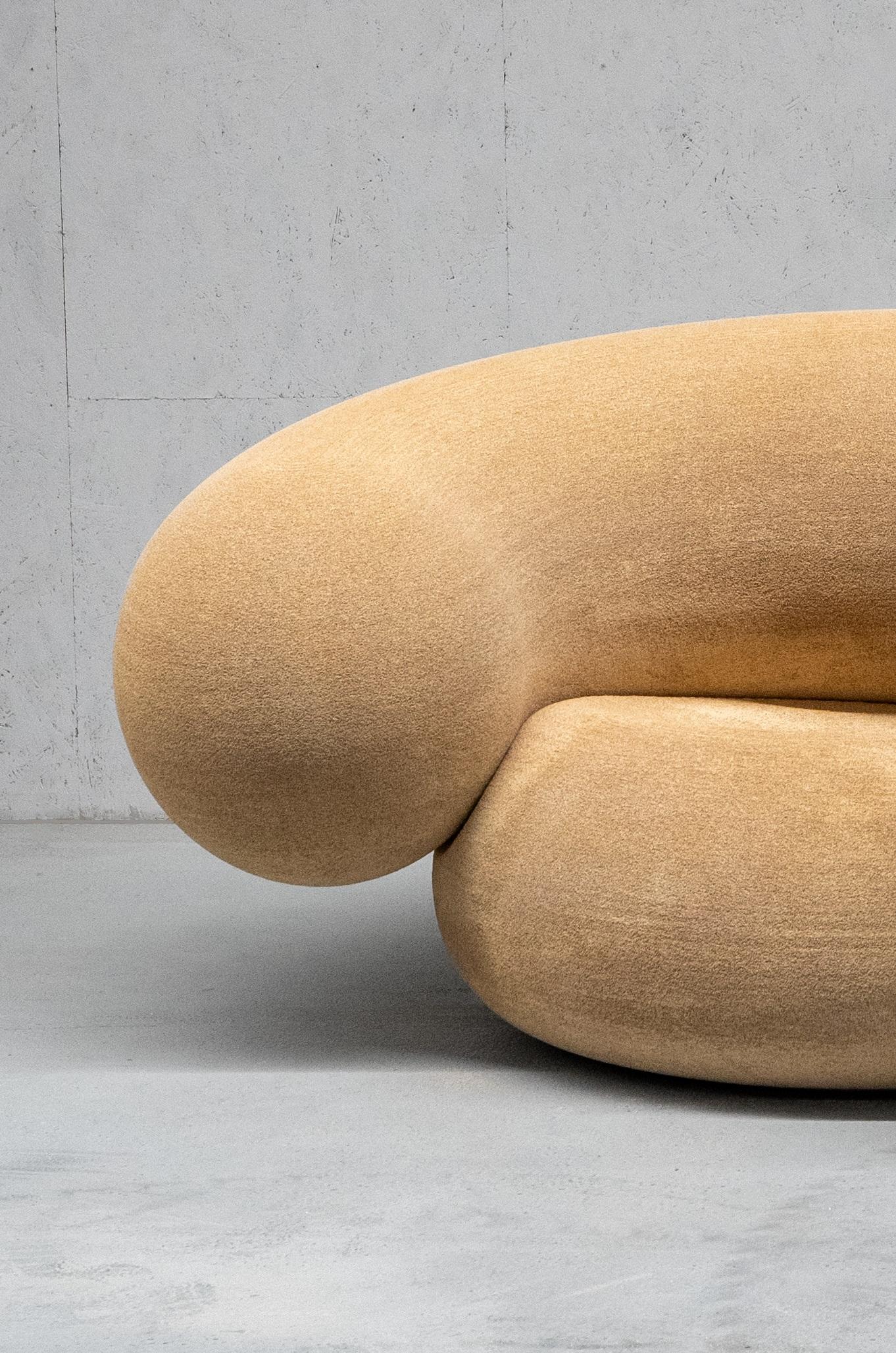 Autre Imprimé Nature Econit Wood Seater by Harry Thaler en vente