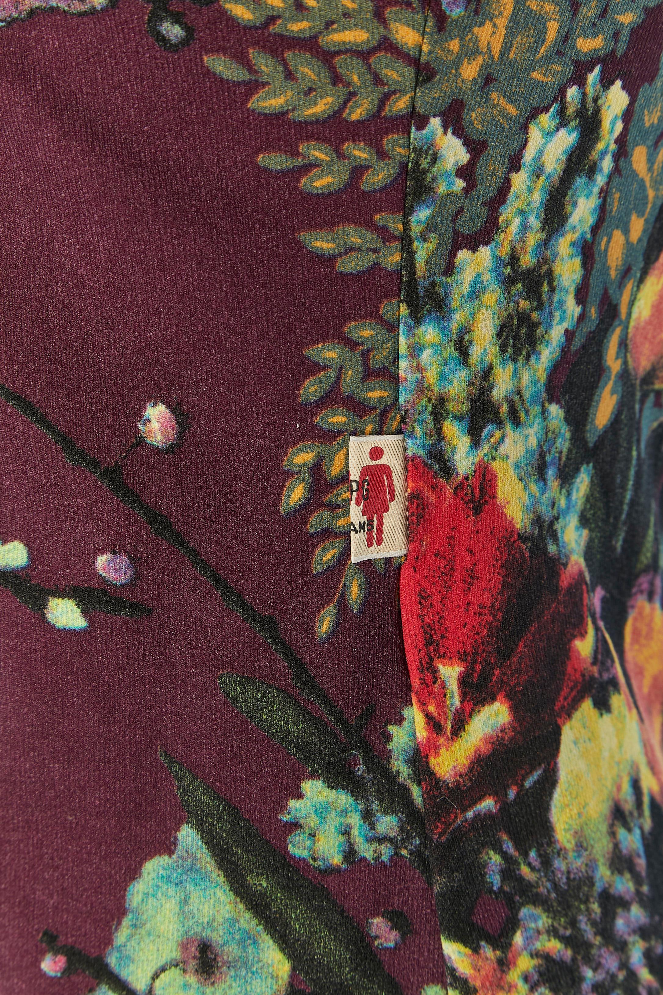 Camisa de nailon estampada JEAN-PAUL GAULTIER JEAN'S en Excelente estado para la venta en Saint-Ouen-Sur-Seine, FR