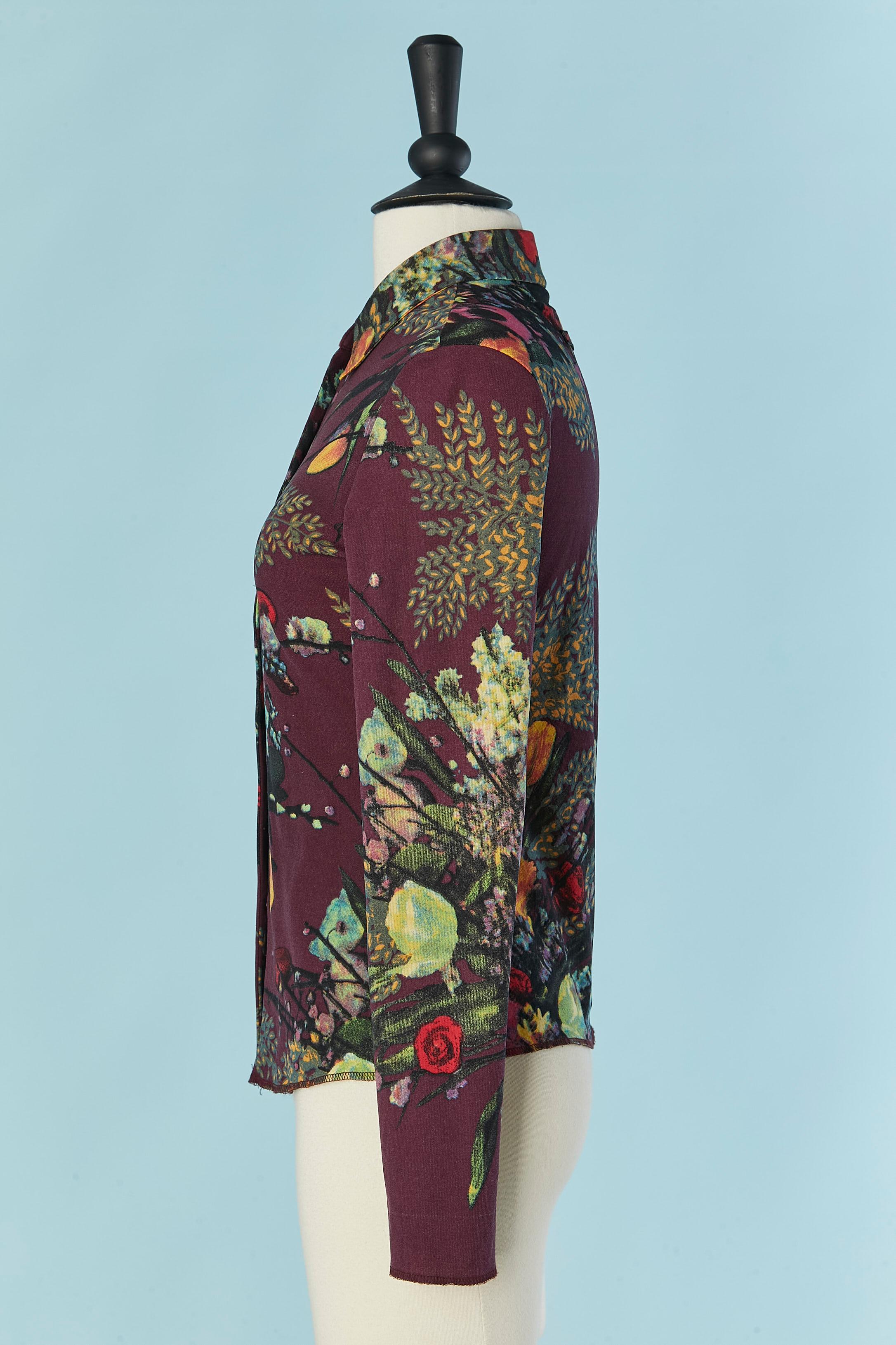 De las mujeres Camisa de nailon estampada JEAN-PAUL GAULTIER JEAN'S en venta