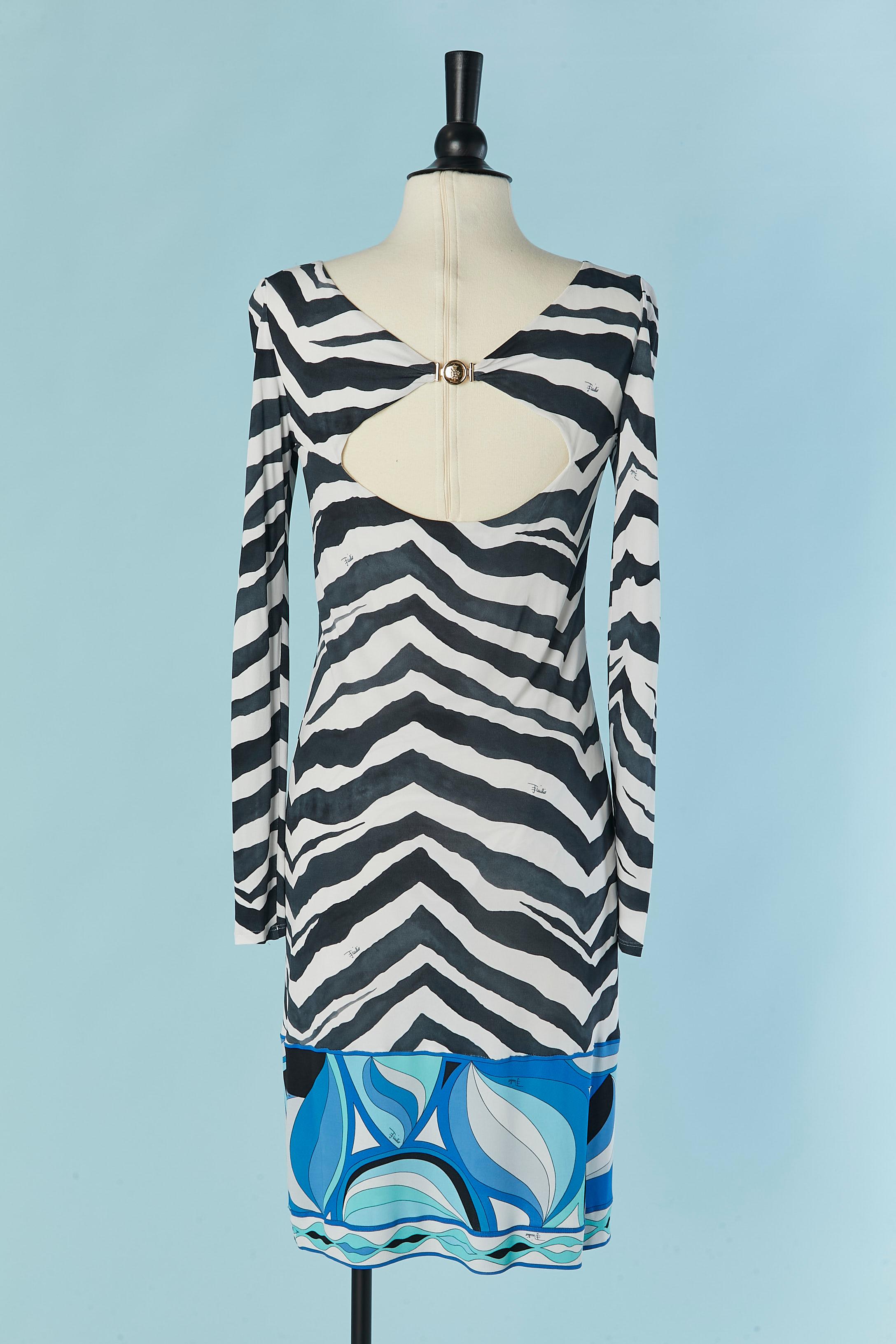 Printed rayon dress EMILIO PUCCI For Sale 1