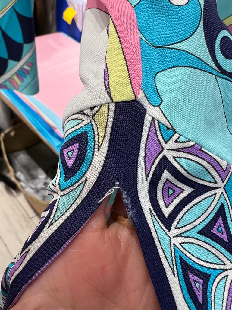 Printed rayon top EMILIO PUCCI For Sale 2