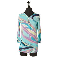 Printed rayon top EMILIO PUCCI
