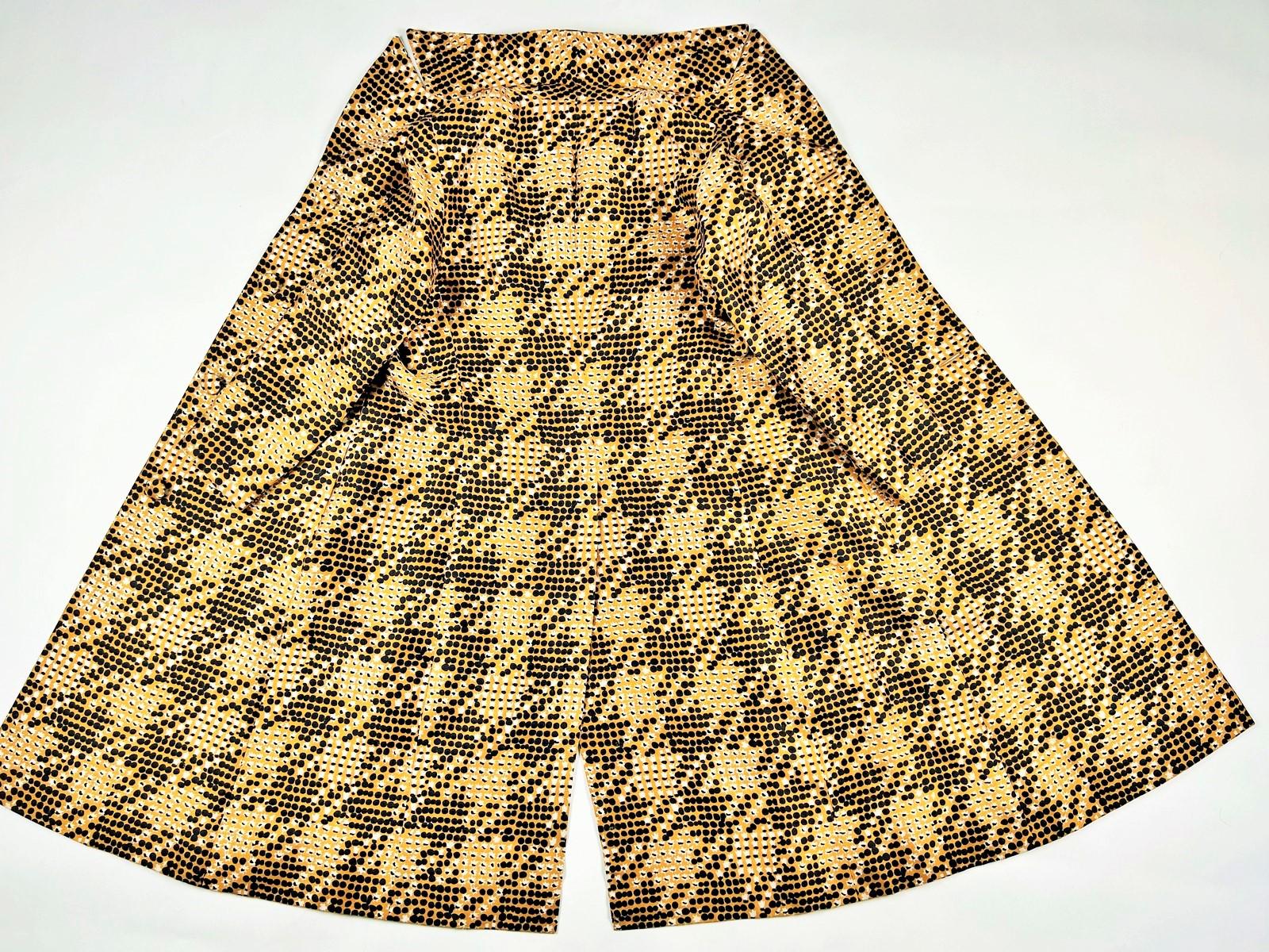 Cappotto in seta stampata di Jean Hercey - Parigi, circa 1965 in vendita 11