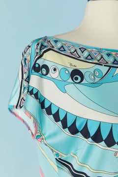 Printed silk jersey dress EMILIO PUCCI