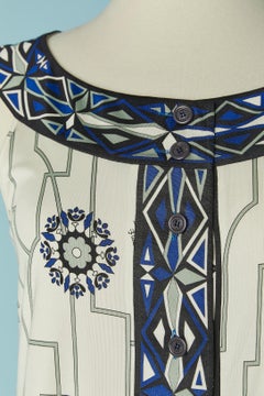 Printed silk jersey dress EMILIO PUCCI