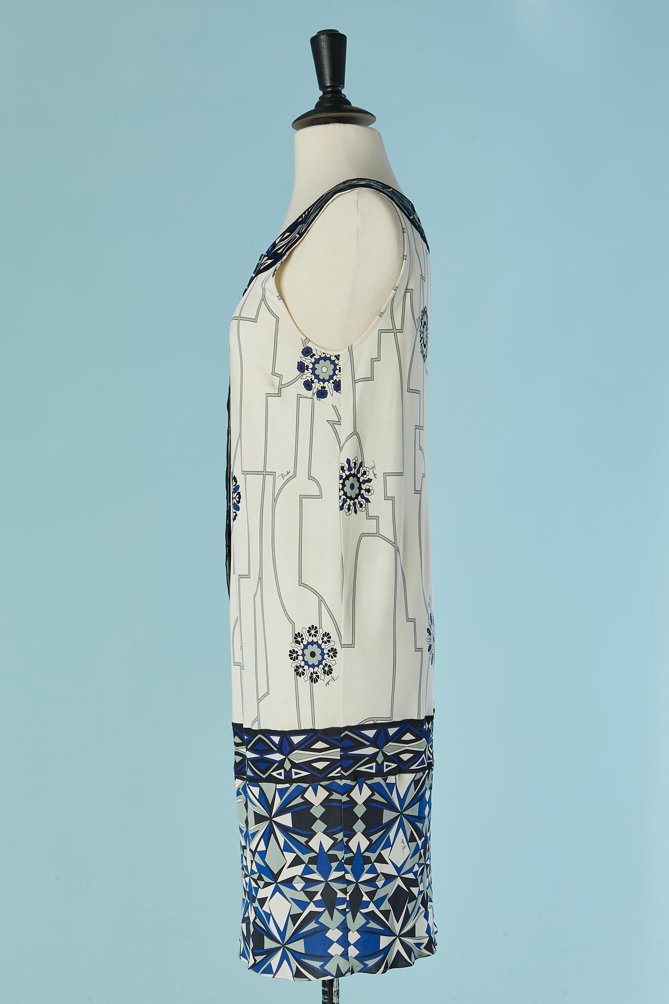 Women's Printed silk jersey dress EMILIO PUCCI For Sale