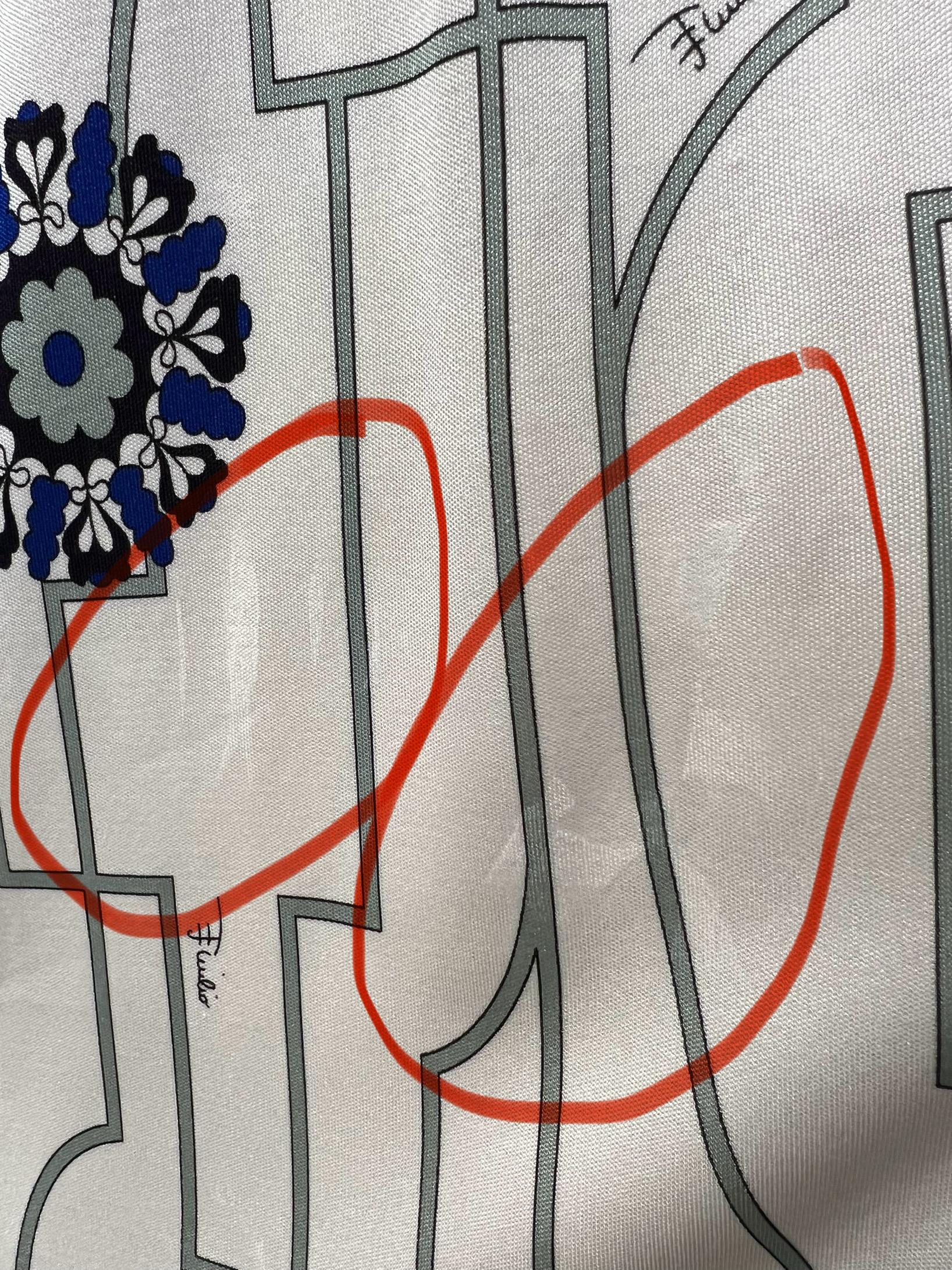 Printed silk jersey dress EMILIO PUCCI For Sale 2