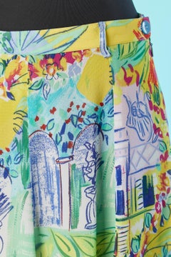 Printed skirt Kenzo JUNGLE