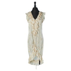 Printed sleeveless ruffles dress JEAN-PAUL GAULTIER JEANS