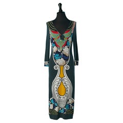 Vestido estampado de punto elástico Christian LACROIX