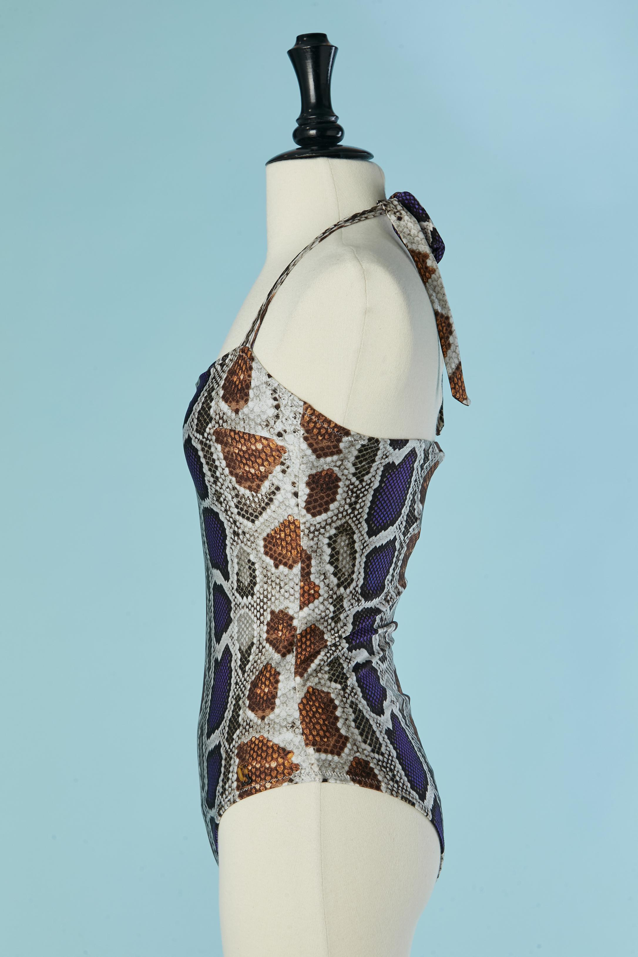 Bedruckte Bademode GALLIANO Neu mit Etikett Damen im Angebot