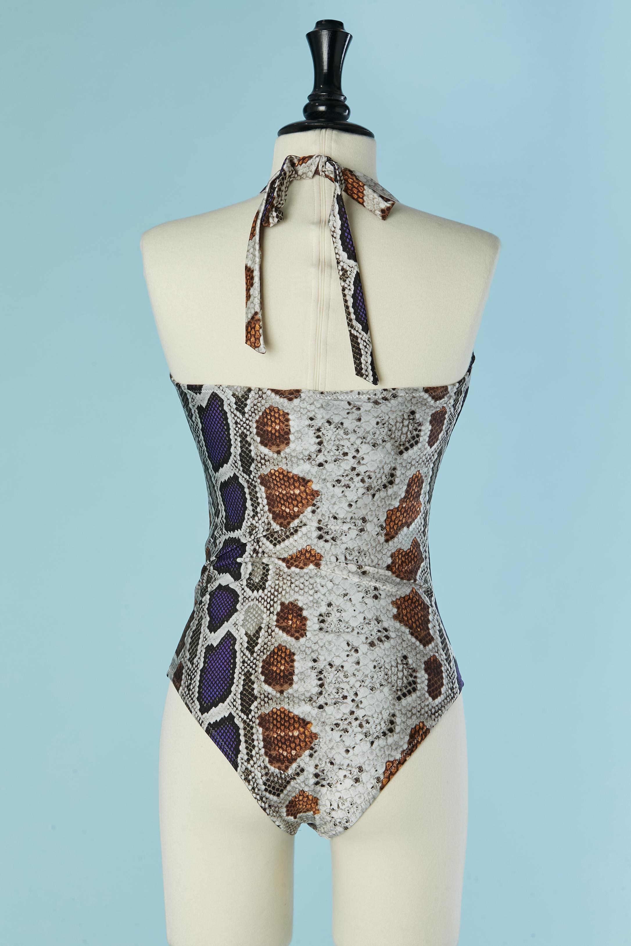 Bedruckte Bademode GALLIANO Neu mit Etikett im Angebot 1