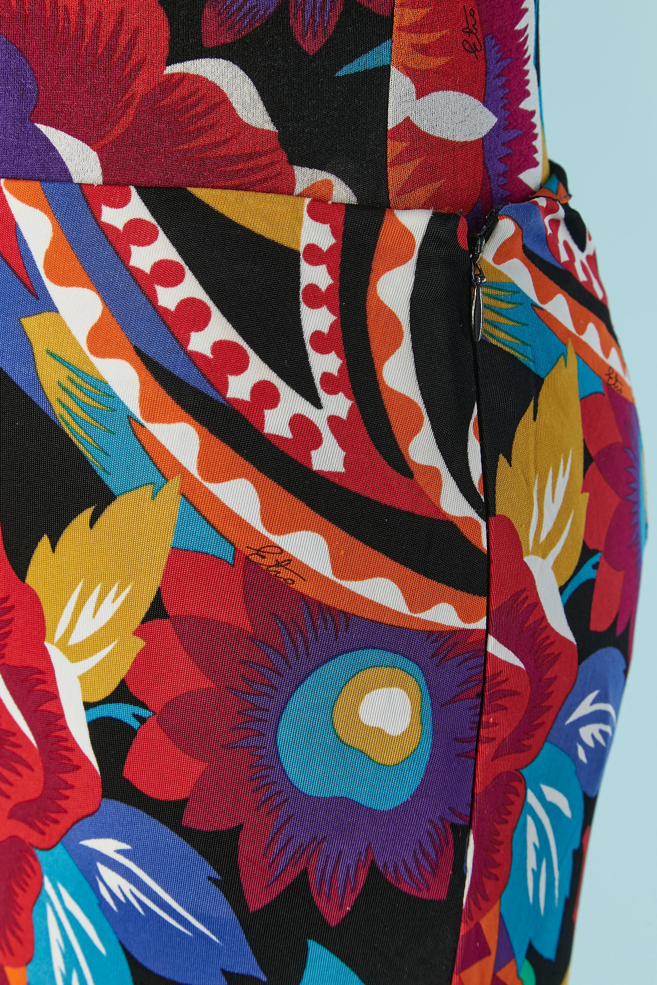 Conjunto de top y falda estampados ETRO en Excelente estado para la venta en Saint-Ouen-Sur-Seine, FR
