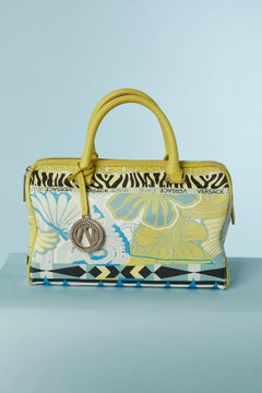 Printed top handle bag VERSACE JEANS