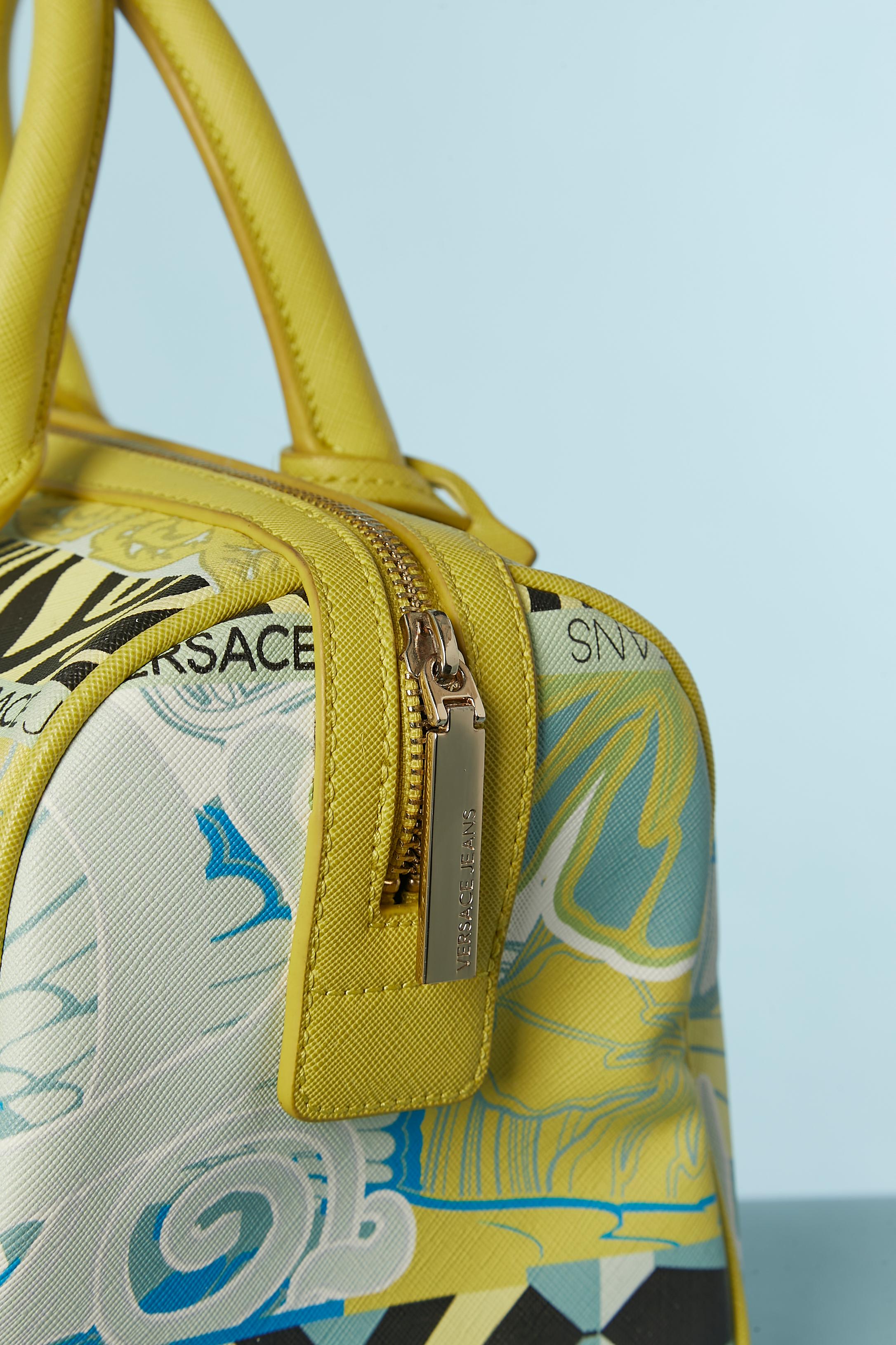 Bedruckte Henkeltasche VERSACE JEANS im Zustand „Hervorragend“ im Angebot in Saint-Ouen-Sur-Seine, FR