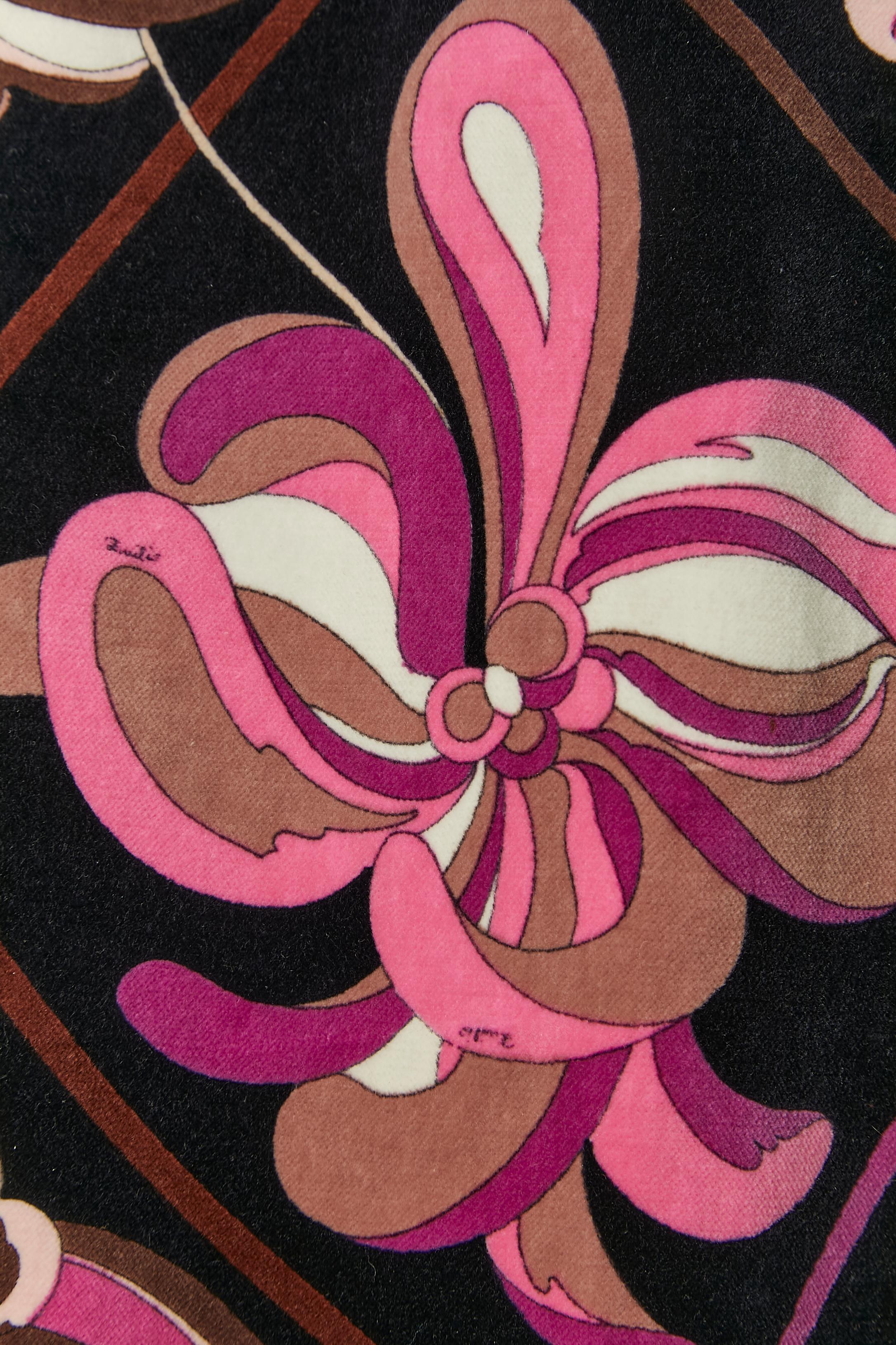 Women's Printed velvet dress EMILIO PUCCI For Sale