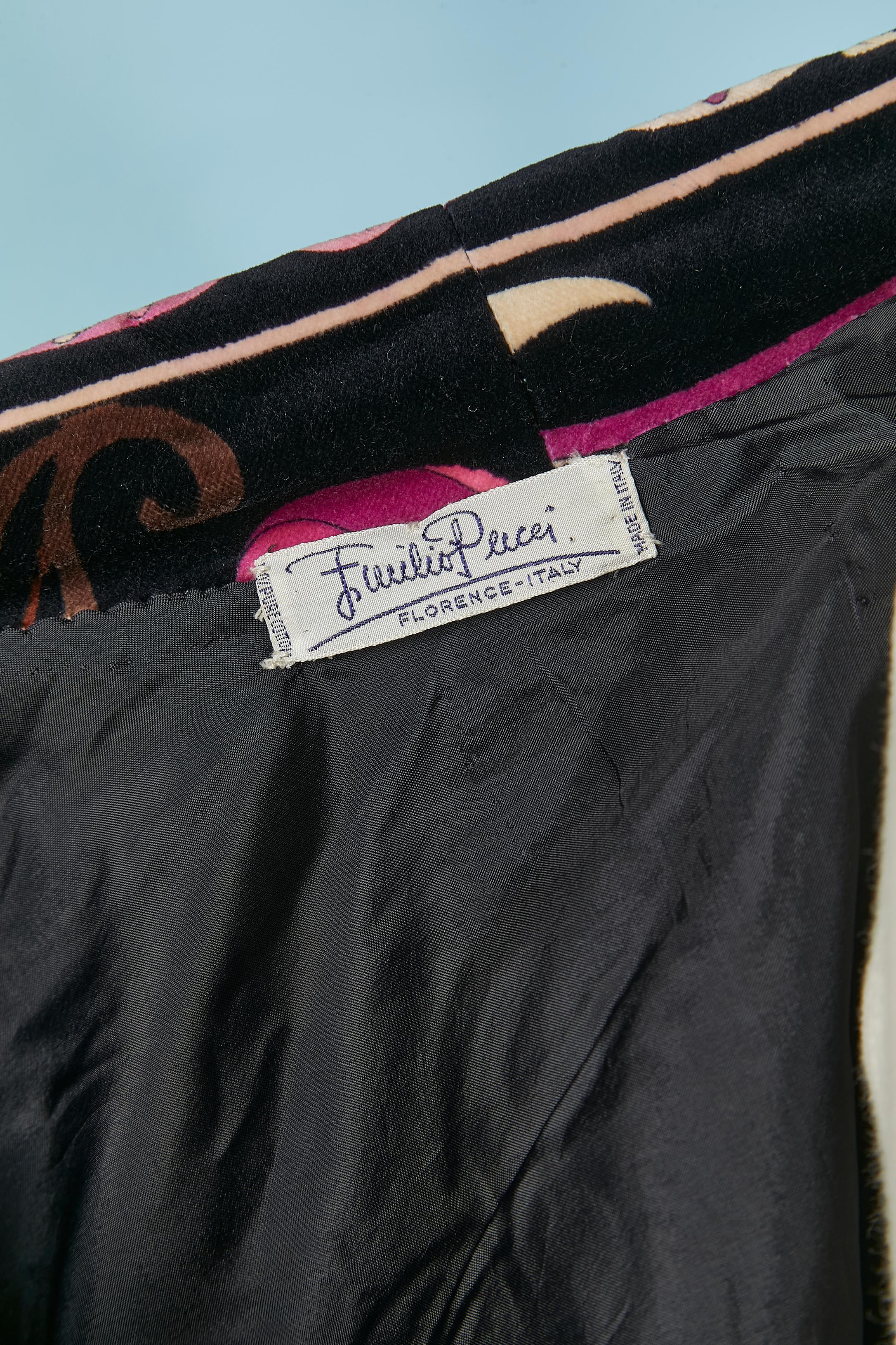 Printed velvet dress EMILIO PUCCI For Sale 2