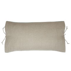 Printed Velvet Pillow Smudge Ochre