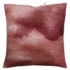 Printed Velvet Pillow Smudge Putty