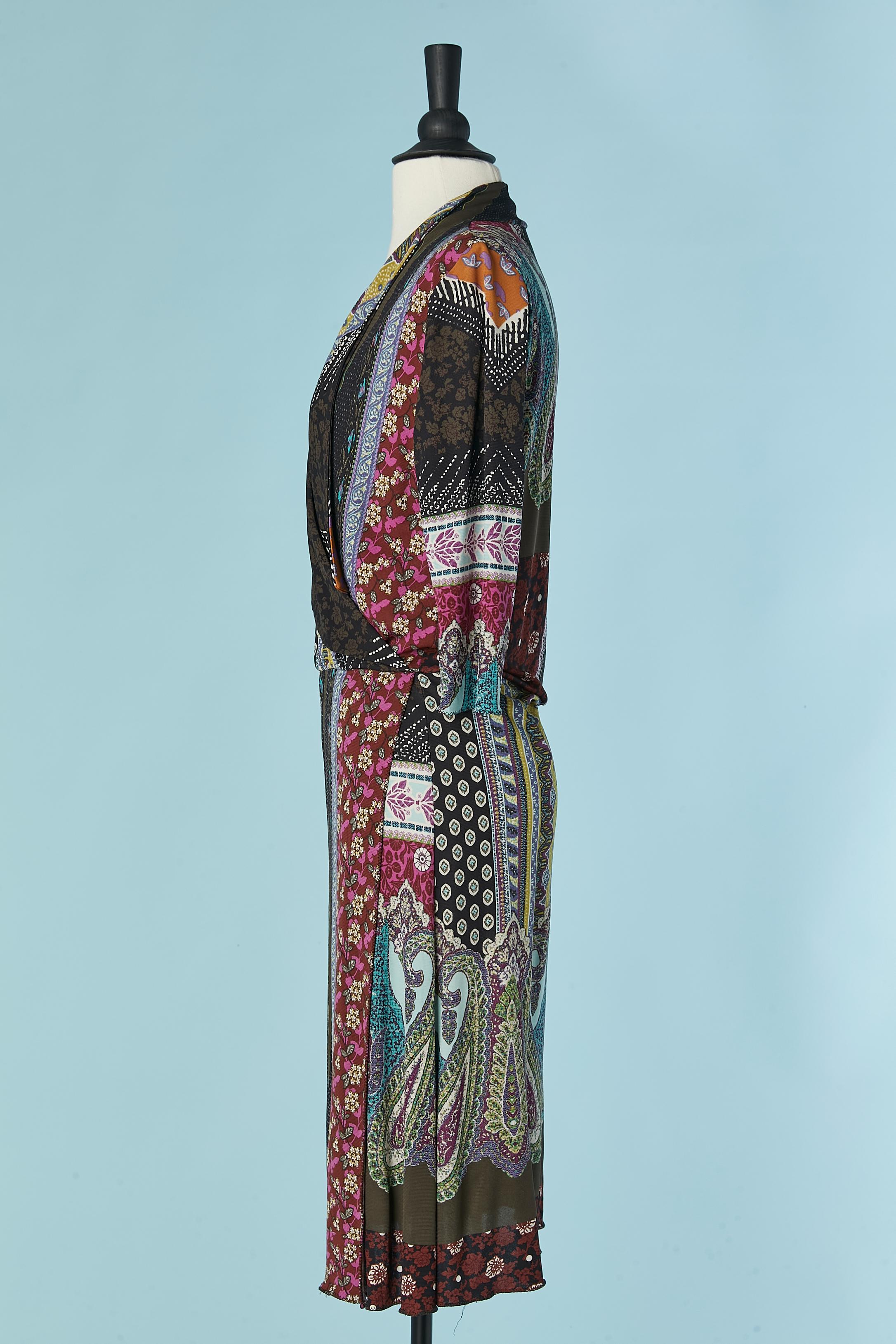 Women's Printed wrap dress ETRO For Sale