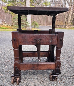 Printers Turtle Lift Table Island Work Table