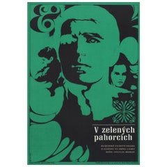 "Printre Colinele Verzi" 1971 Czech A3 Film Poster