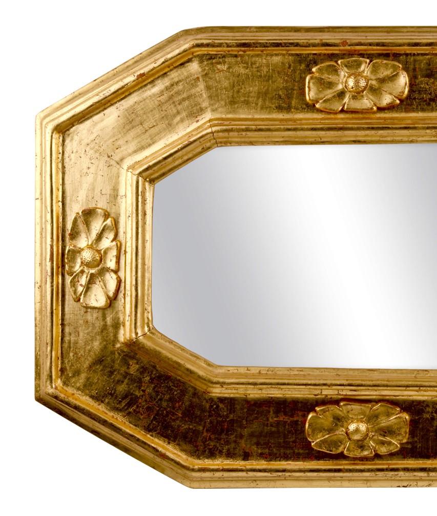 Italian Priscilla Gold Mirror