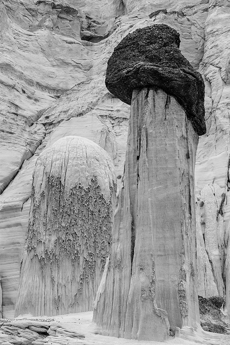 Priscilla Rattazzi Black and White Photograph - Ghost and Hoodoo, Wahweap