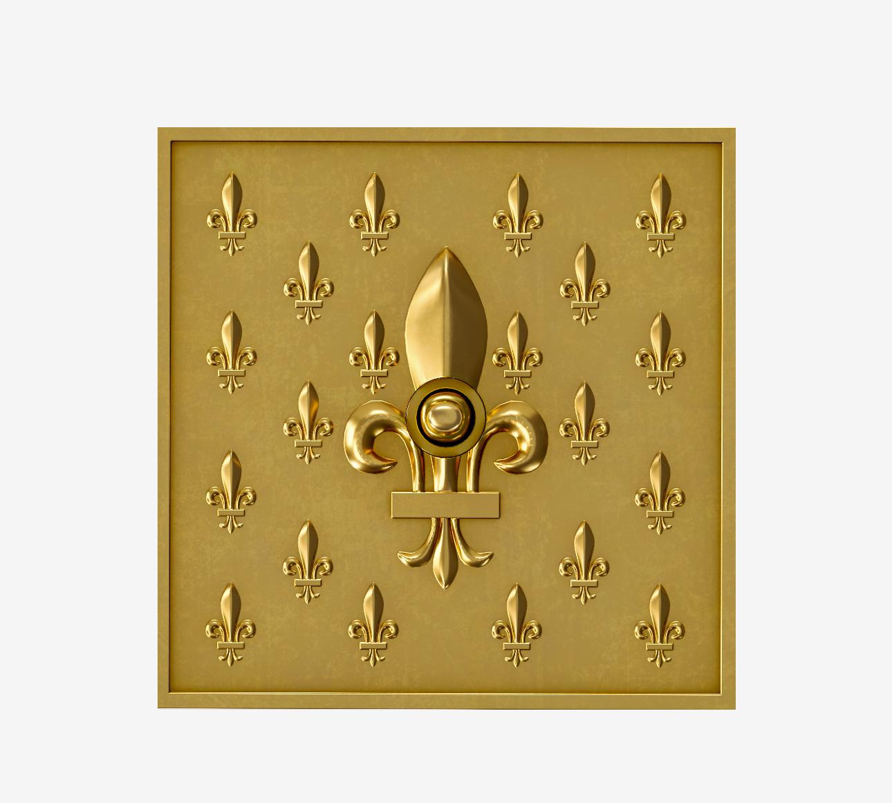 French Switch US/UK/EU Collection Versailles Fleur de Lys by Jérôme Bugara For Sale